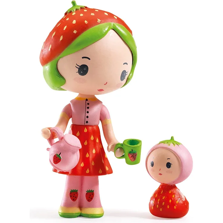 DJECO Tinyly: Spielfigur Berry & Lila