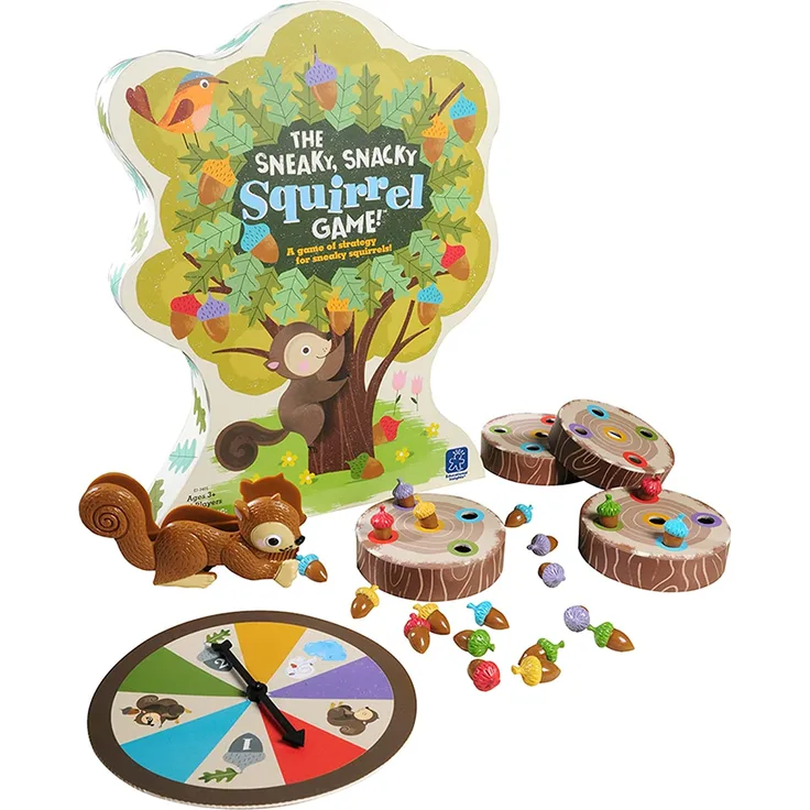 Learning Resources 3405 Sneaky, Snacky Squirrel Game Finde die passende Farbe“,