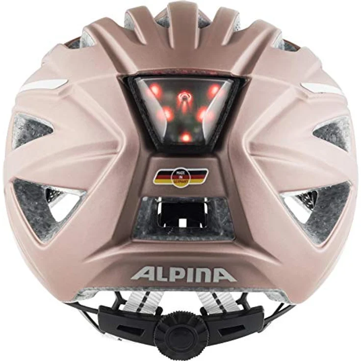 Alpina Haga Rose Matt, Größe 51 - 56 cm - Fahrradhelm, Farbe Pink – Bild 4