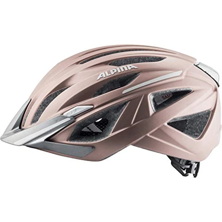 Alpina Haga Rose Matt, Größe 51 - 56 cm - Fahrradhelm, Farbe Pink – Bild 3