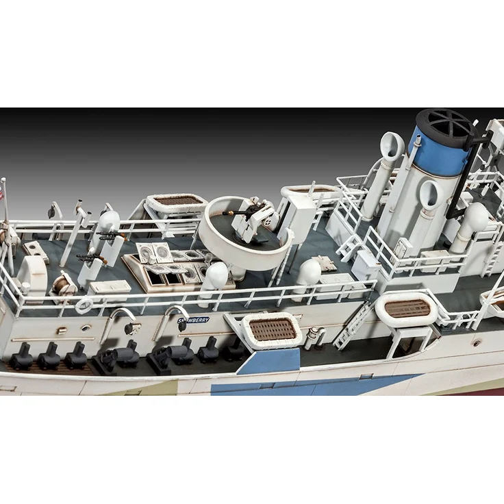 Revell Modellbausatz Schiff 1:144 - Flower Class Corvette HMCS SNOWBERRY im Maßstab 1:144, Level 5, originalgetreue Nachbildung mit vielen Details, 05132 - Preisvergleich – Bild 7