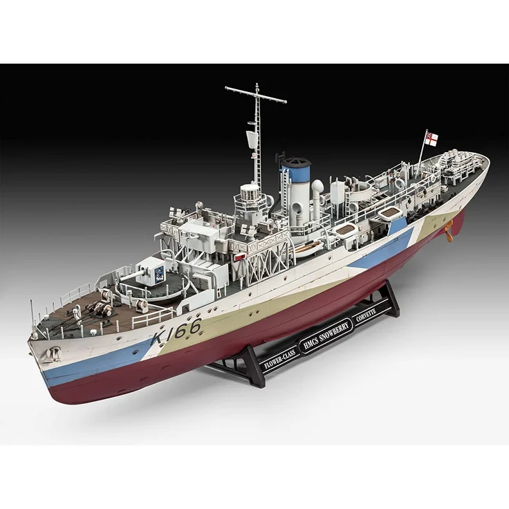 Revell Modellbausatz Schiff 1:144 - Flower Class Corvette HMCS SNOWBERRY im Maßstab 1:144, Level 5, originalgetreue Nachbildung mit vielen Details, 05132 - Preisvergleich – Bild 10
