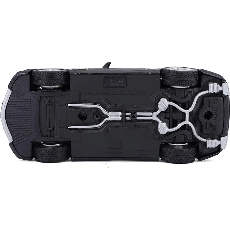 Bauer Spielwaren 18-21066 Mercedes-Benz SL65 AMG Hardtop Modellauto im Maßstab 1:24, Matt Weiß – Bild 9