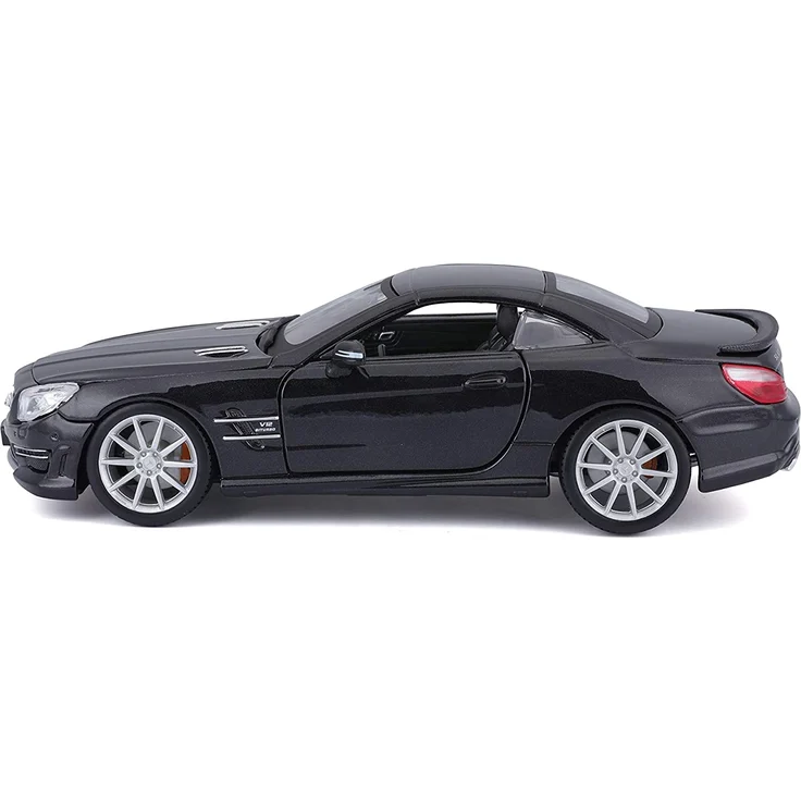 Bauer Spielwaren 18-21066 Mercedes-Benz SL65 AMG Hardtop Modellauto im Maßstab 1:24, Matt Weiß – Bild 11