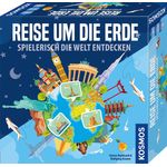 Kosmos 692773 - Reise um die Erde, Spielerisch die Welt entdecken, Geografie-Spiel, ab 8 Jahre