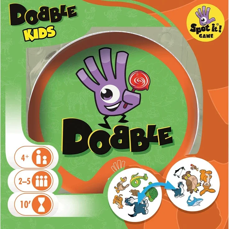 Asmodee Dobble Kids, Familienspiel, Reaktionsspiel, Deutsch – Bild 2