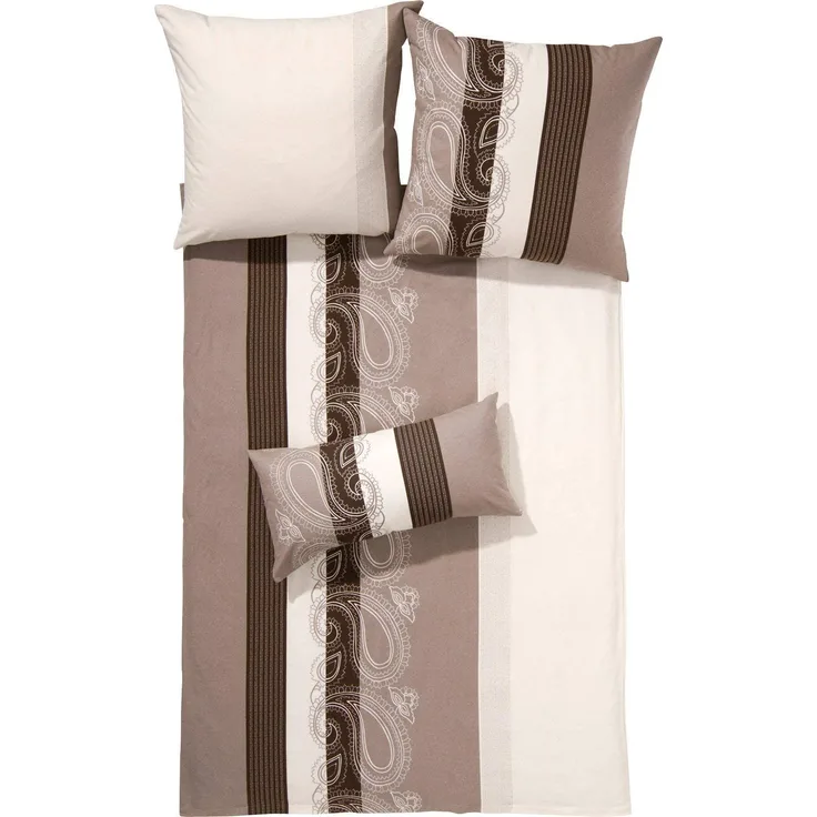 Janine Design Mako-Satin Bettwäsche Palermo 31015-07 1 Bettbezug 135 x 200 cm + 1 Kissenbezug 80x80 cm