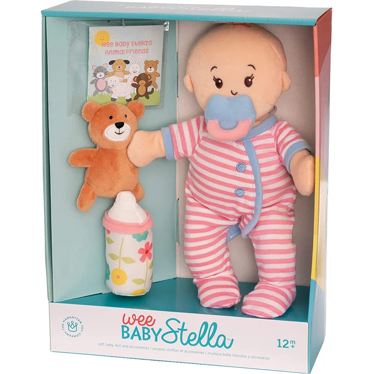 Manhattan Spielzeug Wee Baby Stella Sleepy Time Scents 30.48cm Baby Doll Set – Bild 8