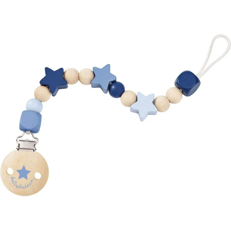 bellybutton by Selecta Sternchenglück Schnullerkette blau