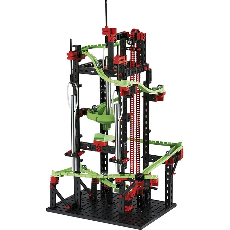 fischertechnik 533872 Kugelbahn Dynamic M mit Kettenaufzug und Klangrohren - für Kinder ab 7 Jahren - 4 spannende Kugelbahn-Modelle – Bild 7