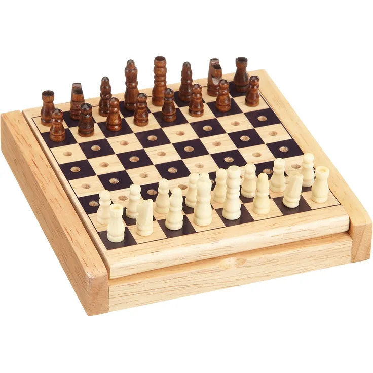 Philos 2707 - Schach, Königshöhe 29 mm, Mini-Steckspiel