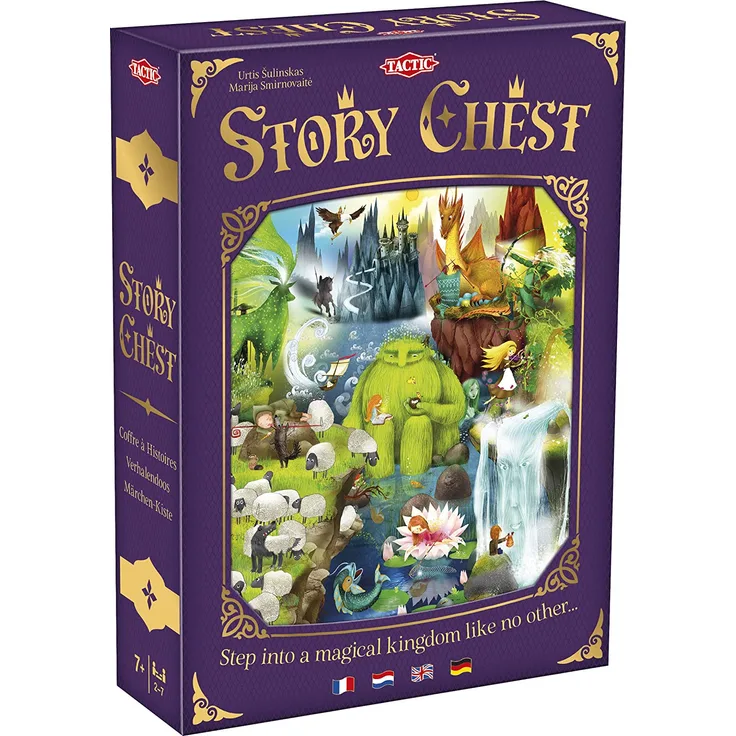 Tactic 54958 Story Chest- Tischspiel, Mehrfarbig
