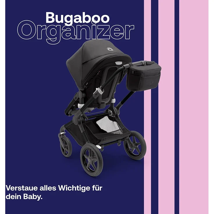 Bugaboo Organizer-Tasche Mitternachtsschwarz – Bild 2