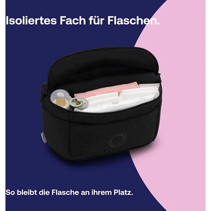 Bugaboo Organizer-Tasche Mitternachtsschwarz – Bild 5