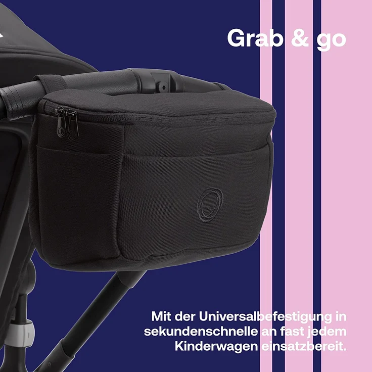Bugaboo Organizer-Tasche Mitternachtsschwarz – Bild 3