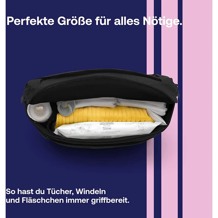 Bugaboo Organizer-Tasche Mitternachtsschwarz – Bild 4