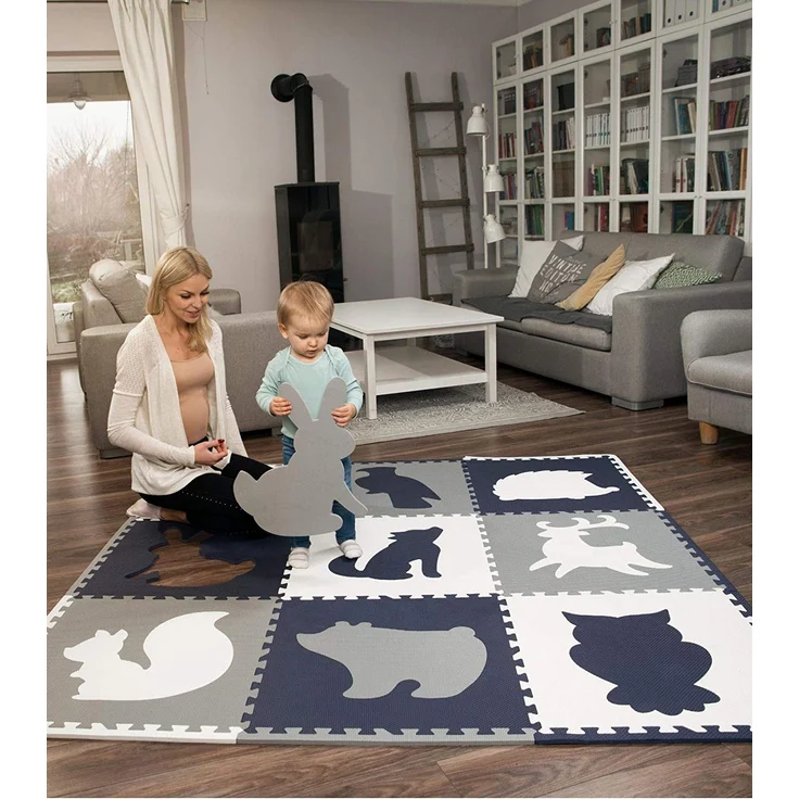 Hakuna Matte XXL Puzzlematte - Wald 185 x 185 cm – Bild 1