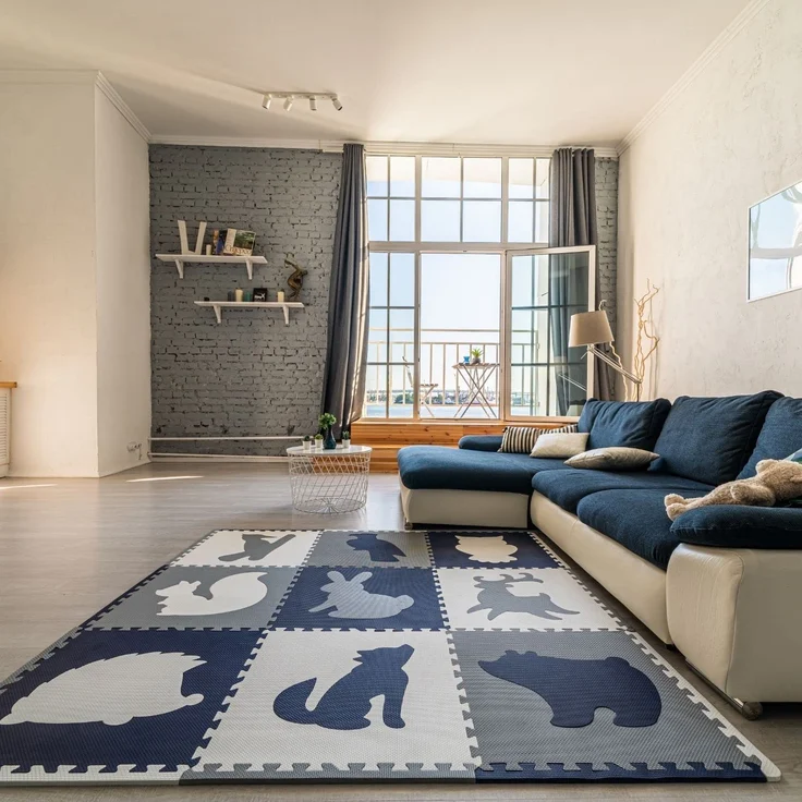 Hakuna Matte XXL Puzzlematte - Wald 185 x 185 cm – Bild 7