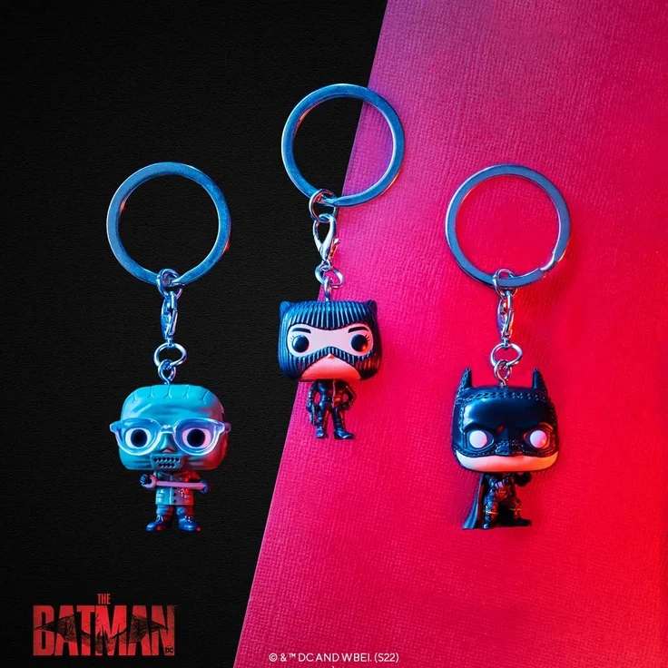 The Batman - Batman - Schlüsselanhänger Funko Pocket POP! Keychain – Bild 3