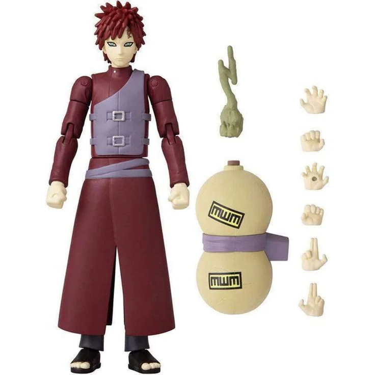 Bandai – Anime Heroes – Naruto Shippuden – Anime Heroes Figur 17 cm – Gaara – 36906 – Bild 2