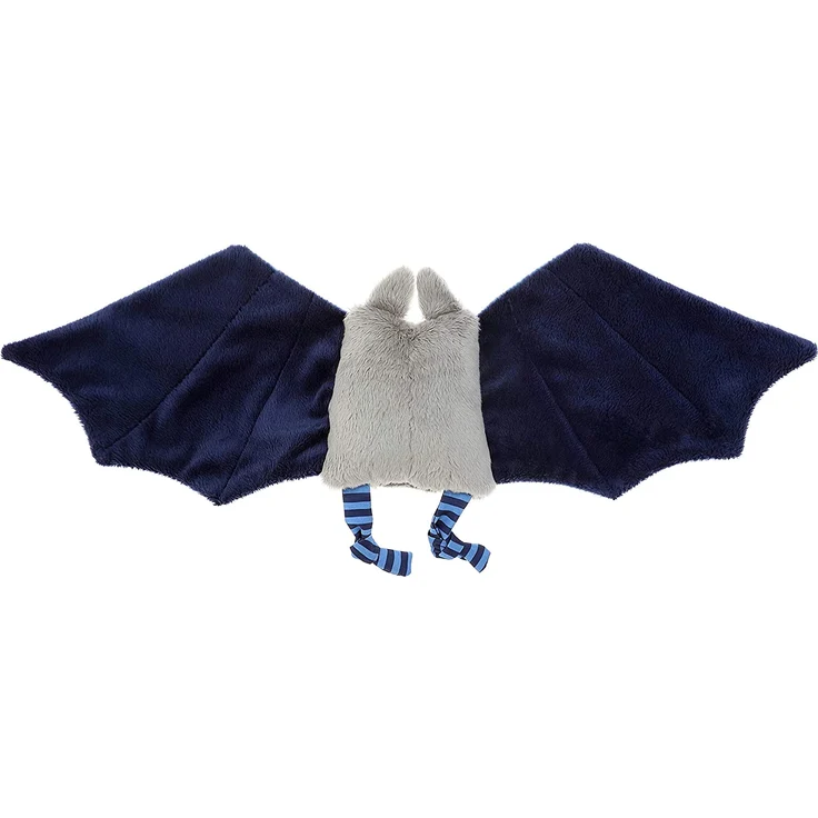 sigikid, Mädchen und Jungen, Schnuffeltuch Fledermaus, Baby bite me, Blau/Grau, 41099 – Bild 5