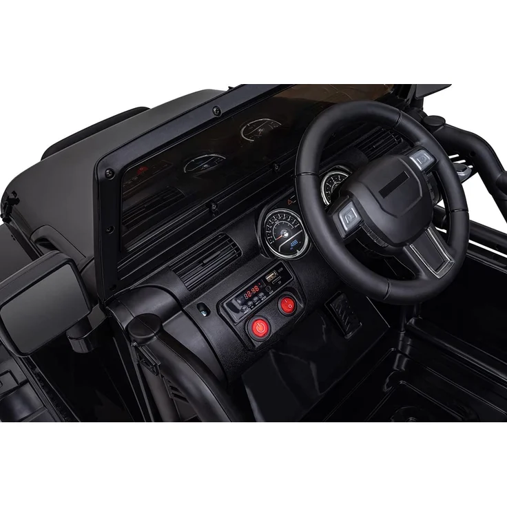 Kinder Elektro Auto Jeep Kinderauto Elektrofahrzeug Kinderfahrzeug Spielzeug (Schwarz) – Bild 9
