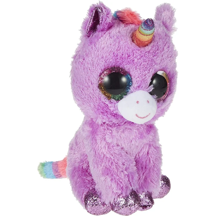 TY Rosette Unicorn Plüsch Violett  One Size – Bild 1