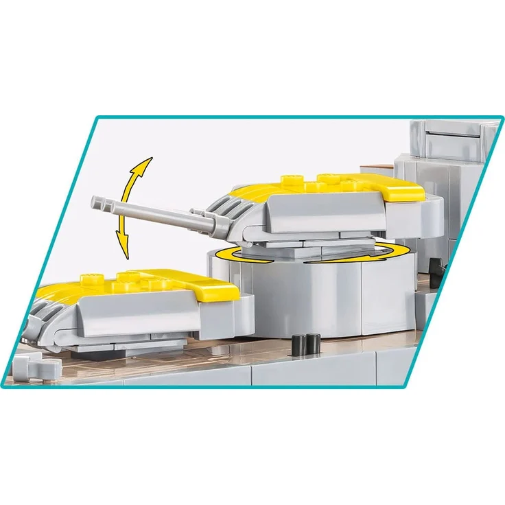 COBI - Schlachtschiff Gneisenau (4835) – Bild 7