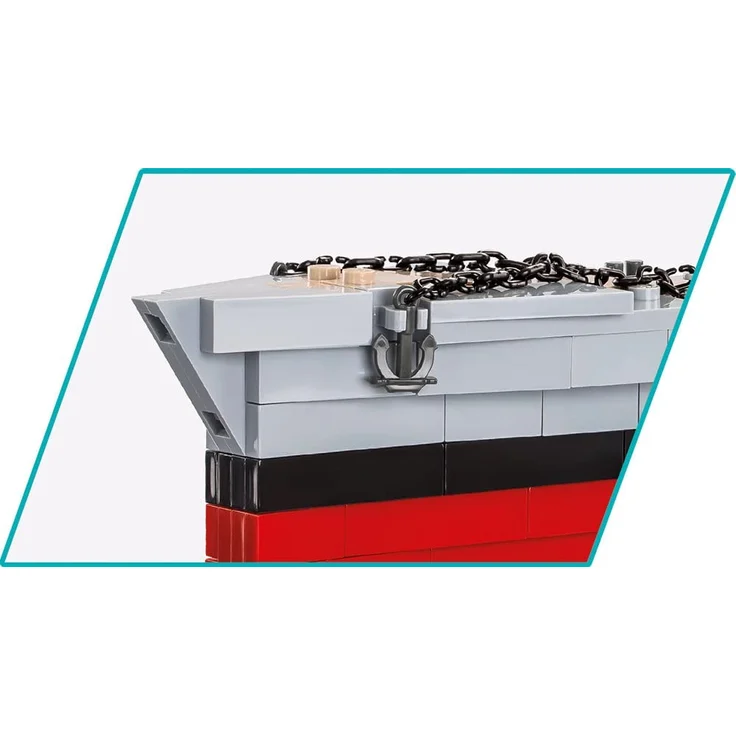 COBI - Schlachtschiff Gneisenau (4835) – Bild 6