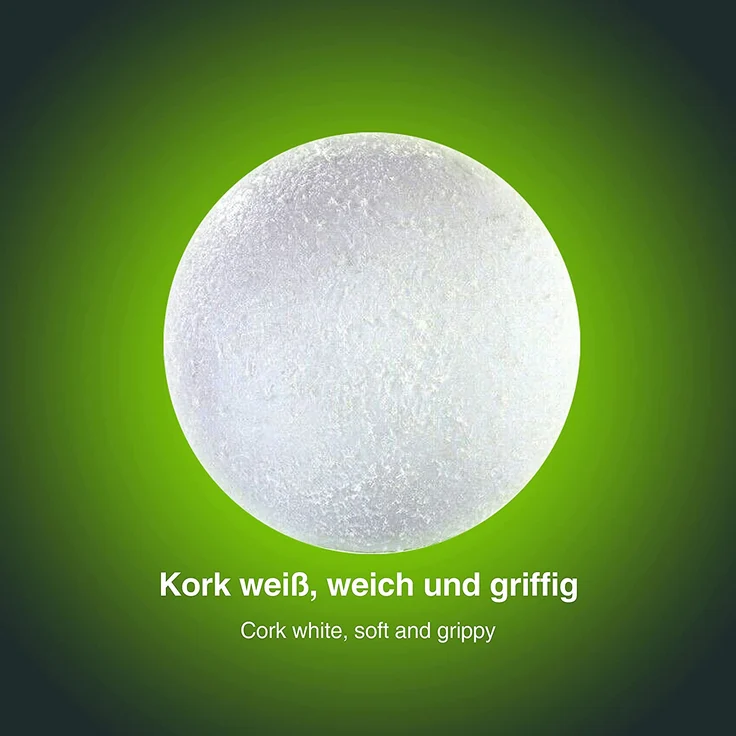 GOODS+GADGETS 6X Stück Speedball Profi Kickerbälle für Tischfussball Tischkicker Kicker-Ball Set Auswahl Verschiedene Sorten (Kork, PE, PU, ABS) 35mm (6er Set) – Bild 9