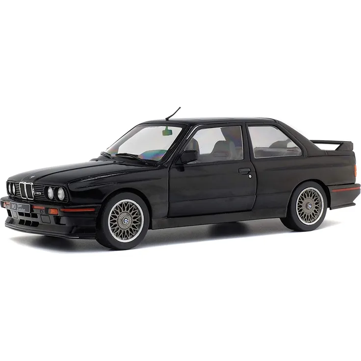 Solido S1801501 1:18 BMW M3 Sport Evo, Schwarz, 1990, Maßstabmaßstab 1:18