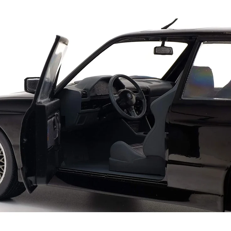Solido S1801501 1:18 BMW M3 Sport Evo, Schwarz, 1990, Maßstabmaßstab 1:18 – Bild 6