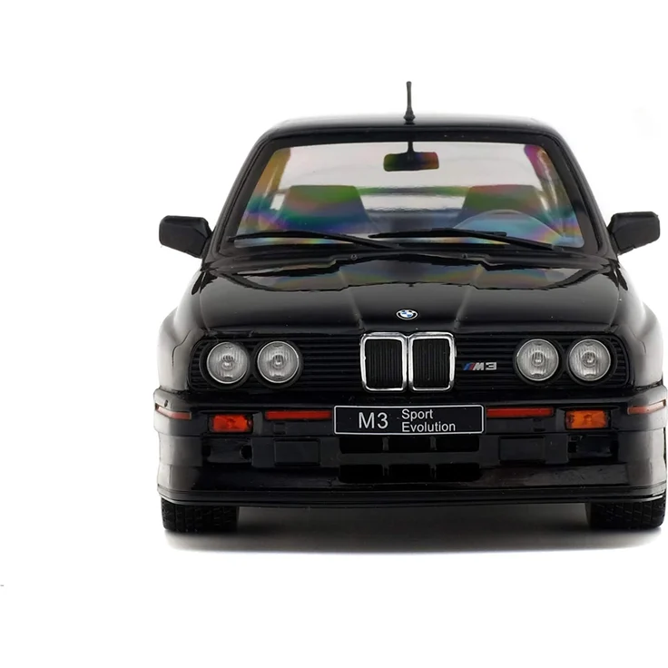 Solido S1801501 1:18 BMW M3 Sport Evo, Schwarz, 1990, Maßstabmaßstab 1:18 – Bild 2