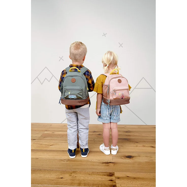 Lässig Kindergartenrucksack Mini Backpack, Adventure Tipi rosa – Bild 13