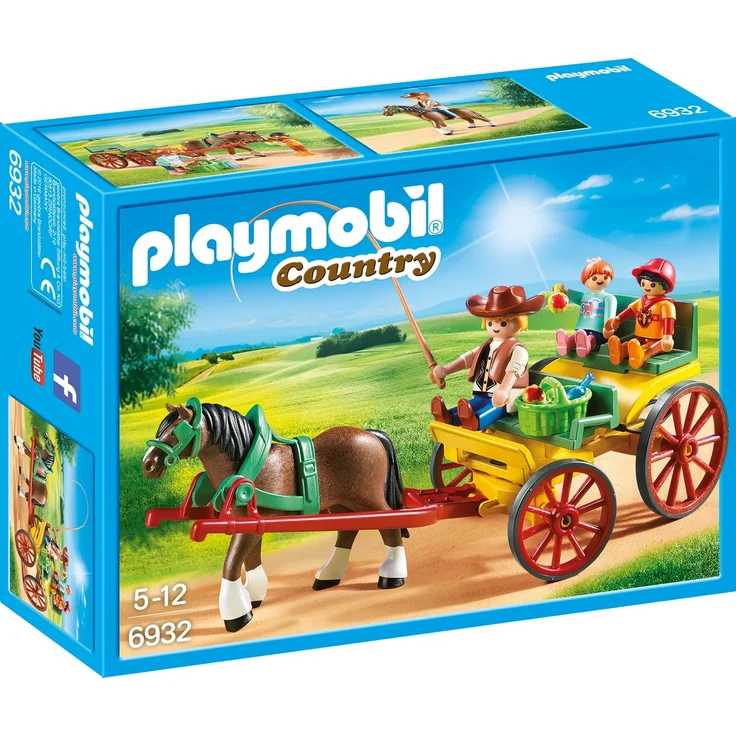 Playmobil 6932 - Country - Pferdekutsche – Bild 1