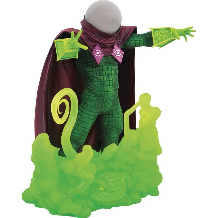 DIAMOND SELECT TOYS Marvel Gallery Comic Mysterio PVC Statue, Green, Standard, MAR202629