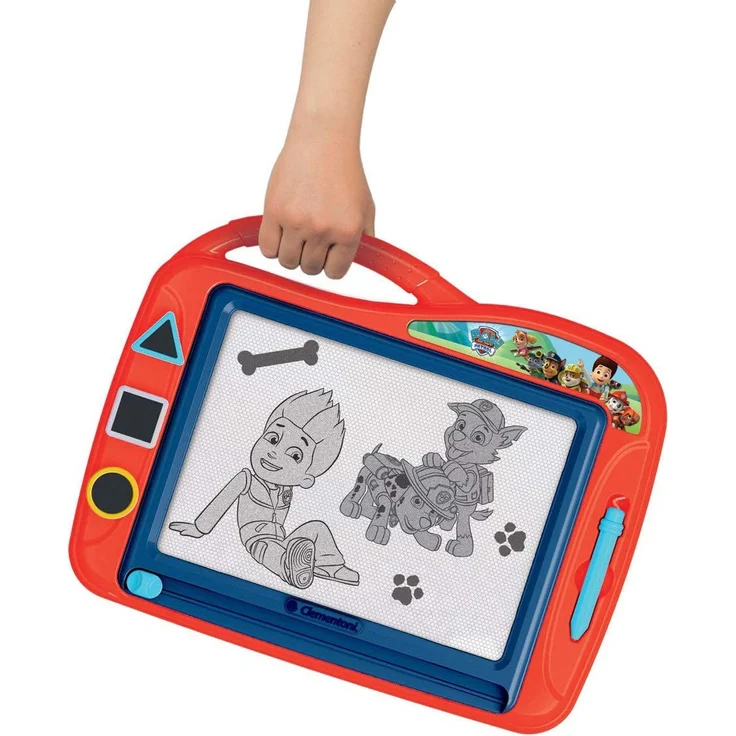 Clementoni 15112 Zaubertafel Paw Patrol, magnetische Maltafel zum Zeichnen und Malen, lösch- & wiederverwendbar, mit 3 Schablonen, Kreativspielzeug für Kinder ab 4 Jahren – Bild 7