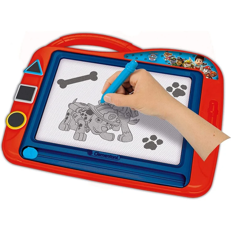 Clementoni 15112 Zaubertafel Paw Patrol, magnetische Maltafel zum Zeichnen und Malen, lösch- & wiederverwendbar, mit 3 Schablonen, Kreativspielzeug für Kinder ab 4 Jahren – Bild 12