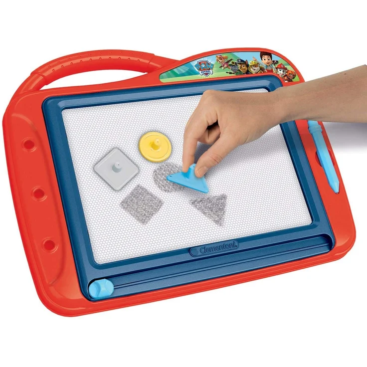 Clementoni 15112 Zaubertafel Paw Patrol, magnetische Maltafel zum Zeichnen und Malen, lösch- & wiederverwendbar, mit 3 Schablonen, Kreativspielzeug für Kinder ab 4 Jahren – Bild 5