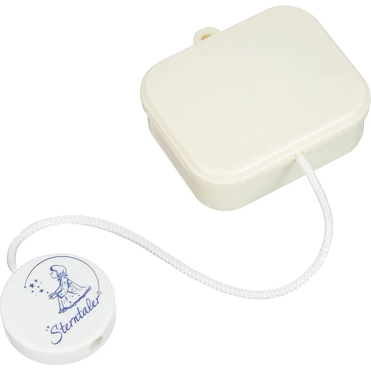 Sterntaler Spielwerk LaLeLu, Geeignet ab der Geburt, 5 x 4 x 2 cm, Weiß