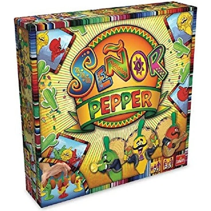 Goliath Toys 70002' Señor Pepper Familien-und Partyspiele, Mehrfarbig