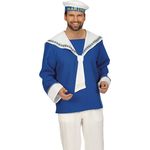 Andrea Moden - Kostüm Matrosen-Shirt, mit Matrosenkragen, Mottoparty, Karneval 54 / 56 - Preisvergleich