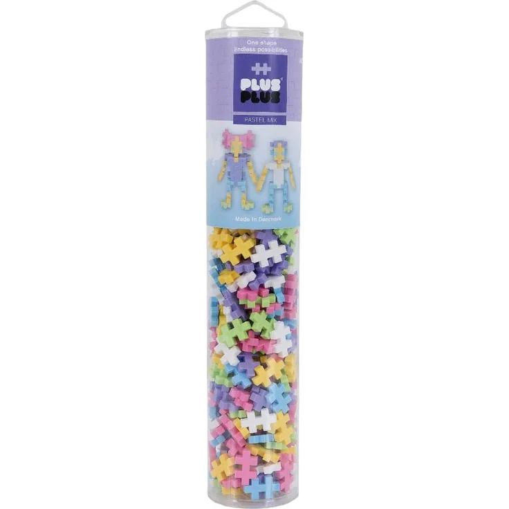 Plus-Plus Tube Mini Pastel: 240 Bausteine – Bild 2