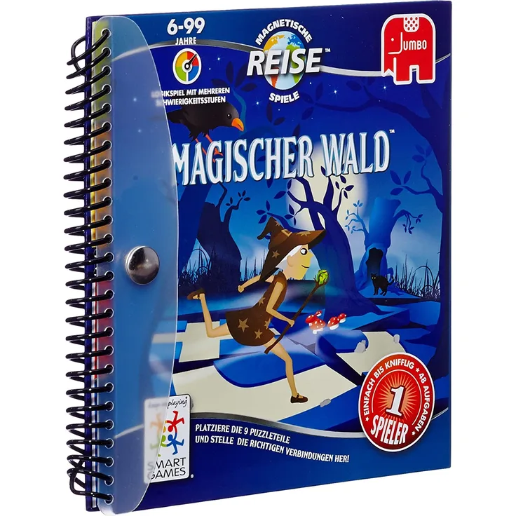 Jumbo 17629 - Smartgames - Reisespiel - Magischer Wald