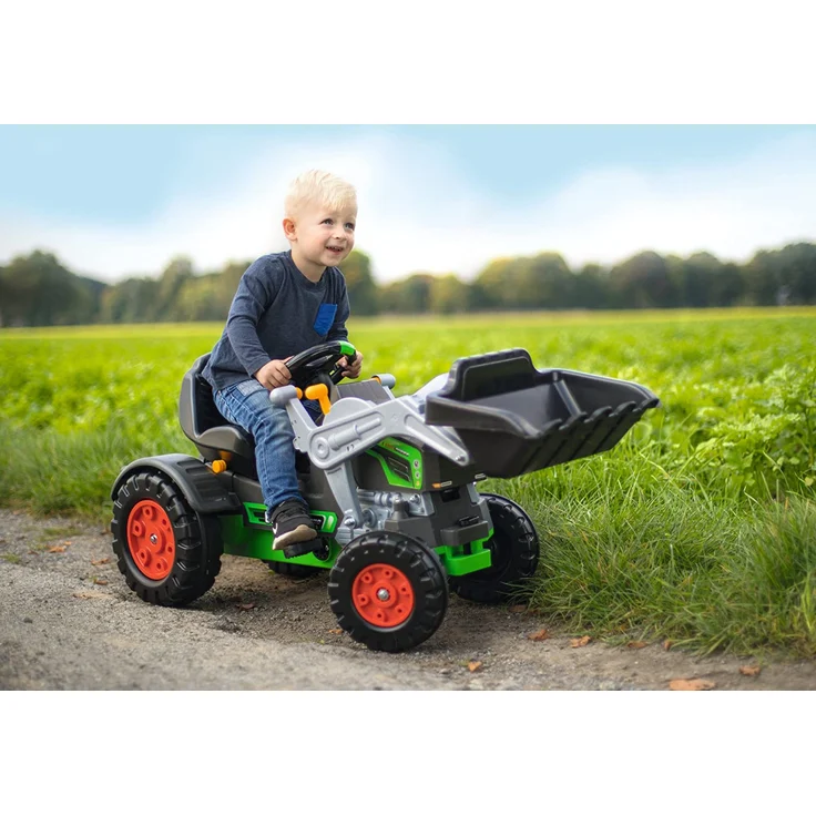 BIG Traktor Sound Wheel Lenkrad mit verschiedenen Traktor Sounds, für Bobby Cars ab dem Baujahr 2010, sowie für BIG Traktoren, Spielzeuglenkrad für Kinder ab 1 Jahr – Bild 3