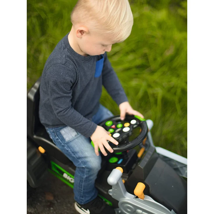 BIG Traktor Sound Wheel Lenkrad mit verschiedenen Traktor Sounds, für Bobby Cars ab dem Baujahr 2010, sowie für BIG Traktoren, Spielzeuglenkrad für Kinder ab 1 Jahr – Bild 5