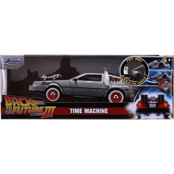 Jada Toys Time Machine Back to the Future 3 Auto 1:24 8 Jahr(e) – Bild 7