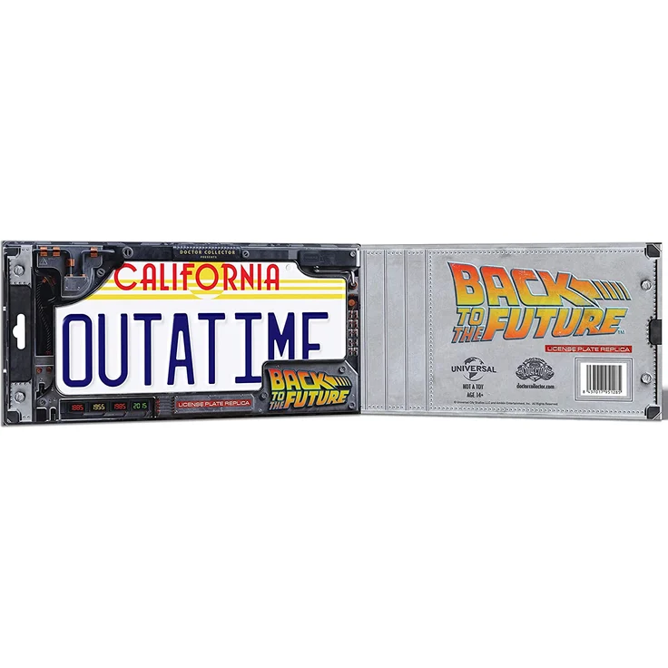 Doctor Collector- Zurück in die Zukunft – OUTATIME Kennzeichen – Bild 5