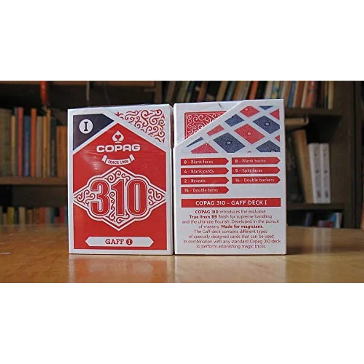 spielkarten Gaff I 94 x 68 x 20 mm rot – Bild 5