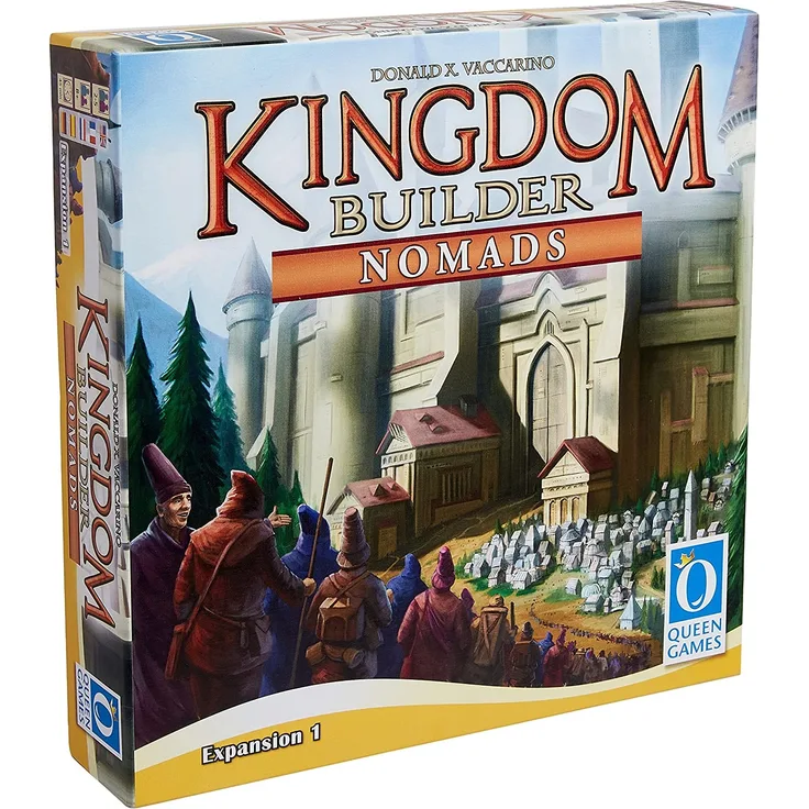 Queen Games 60923 - Kingdom Builder Erweiterung 1: Nomads